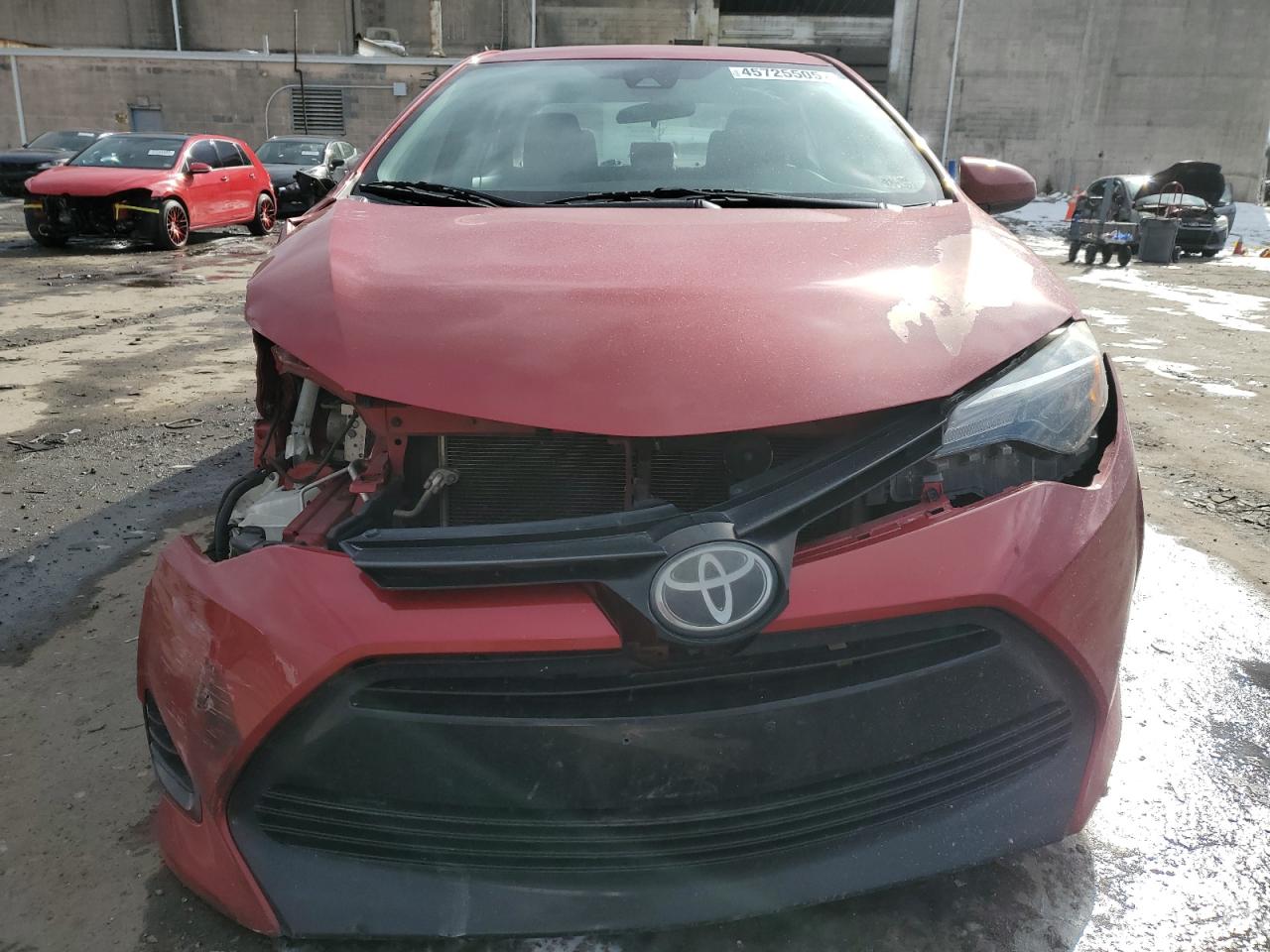 2019 Toyota Corolla VIN 2T1BURHE8KC147421 Copart auction photo, front end damage thumbnail 5