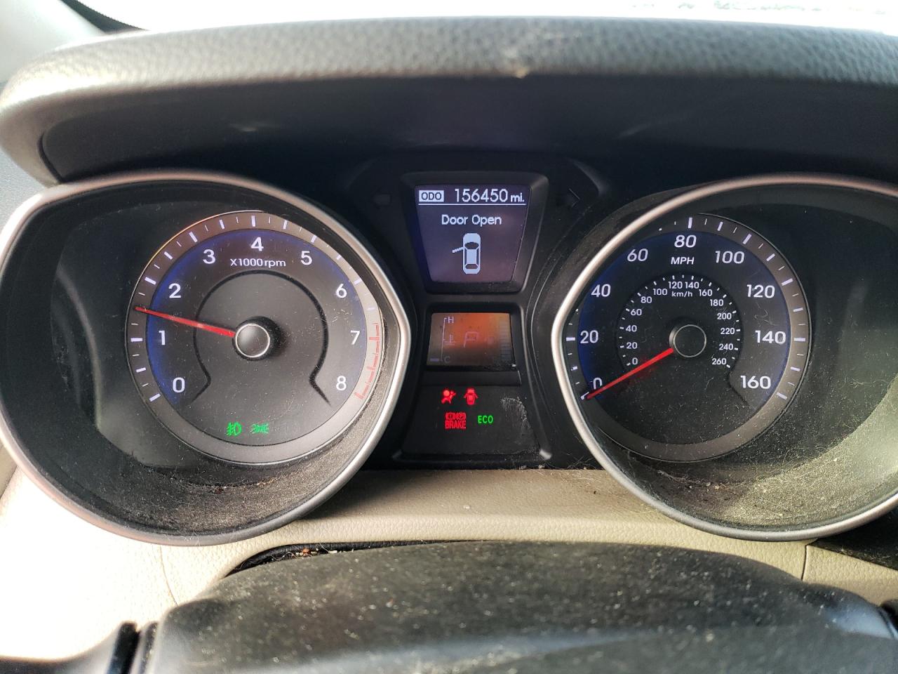 2013 Hyundai Elantra VIN KMHD35LE9DU066165 Copart auction photo, all over damage thumbnail 9