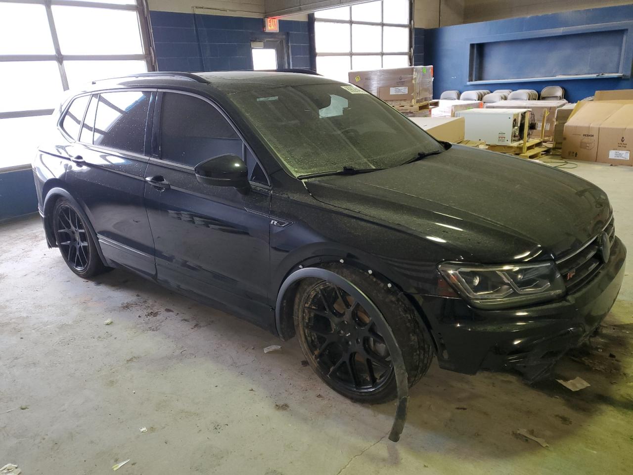 2021 Volkswagen Tiguan VIN 3VV2B7AX6MM126214 Copart auction photo, undercarriage / all over damage thumbnail 4