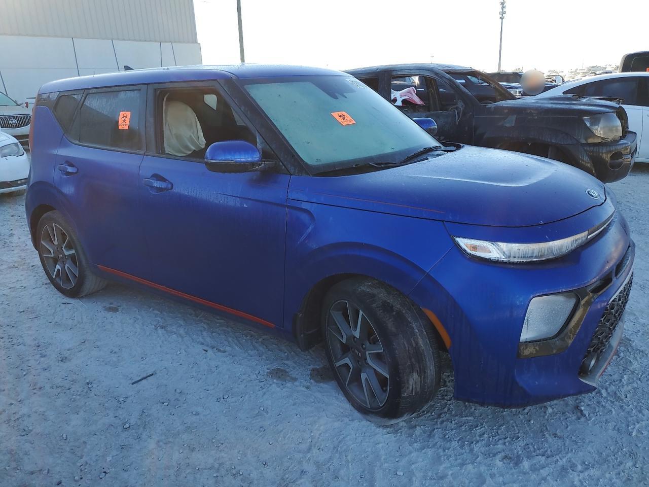 2020 KIA Soul VIN KNDJ63AU5L7118739 Copart auction photo, water/flood damage thumbnail 4
