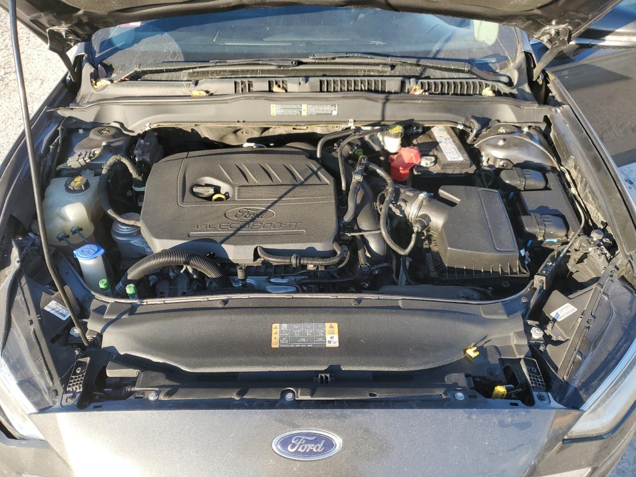 2017 Ford Fusion VIN 3FA6P0HD9HR214905 Copart auction photo, front end damage thumbnail 11