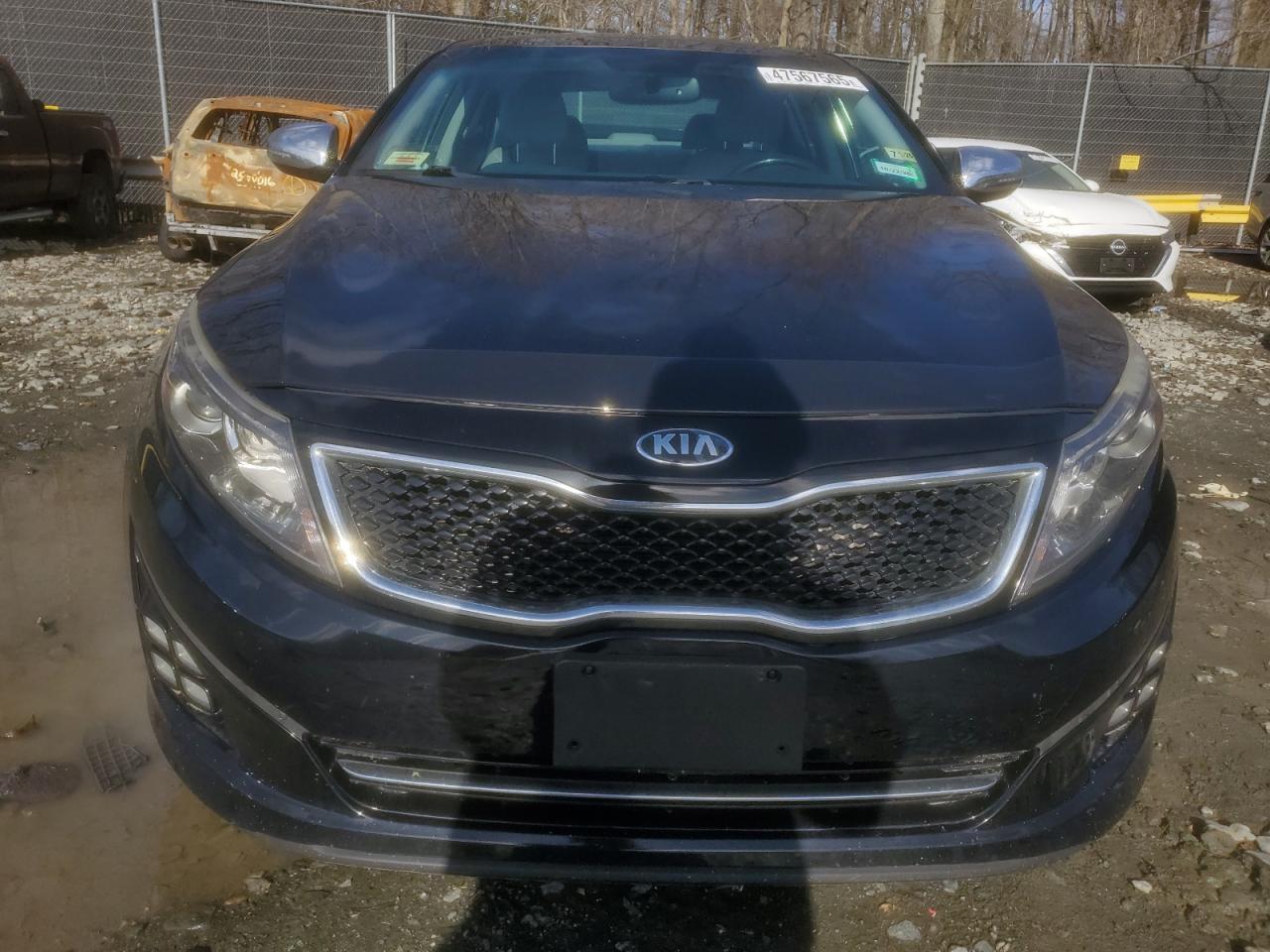 2014 KIA Optima VIN 5XXGR4A64EG347304 Copart auction photo, rear end damage thumbnail 5