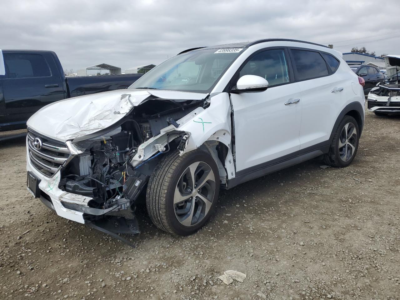 2016 Hyundai Tucson VIN KM8J33A28GU193932