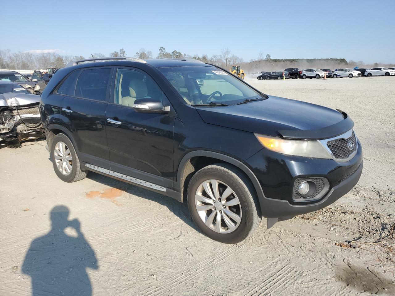 2011 KIA Sorento VIN 5XYKU4A10BG169234 Copart auction photo, rear end damage thumbnail 4