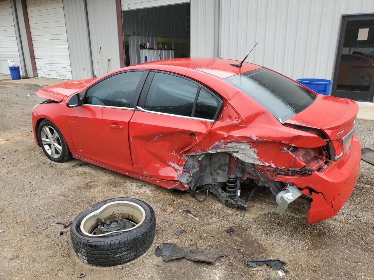 2012 Chevrolet Cruze VIN 1G1PG5SC0C7127723 Copart auction photo, all over damage thumbnail 2