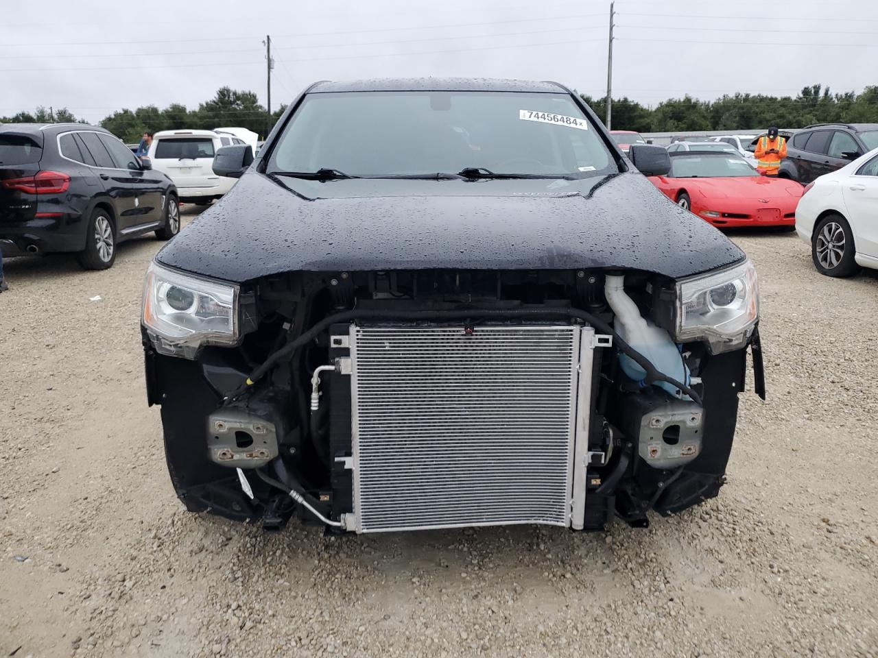 2019 GMC Acadia VIN 1GKKNRLA3KZ233781 Copart auction photo, water/flood / front end damage thumbnail 5