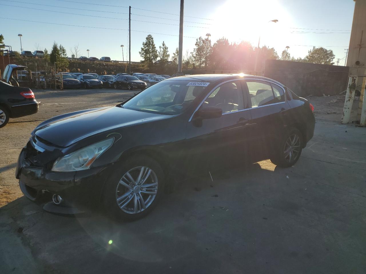 2011 Infiniti G VIN JN1DV6AR1BM654135