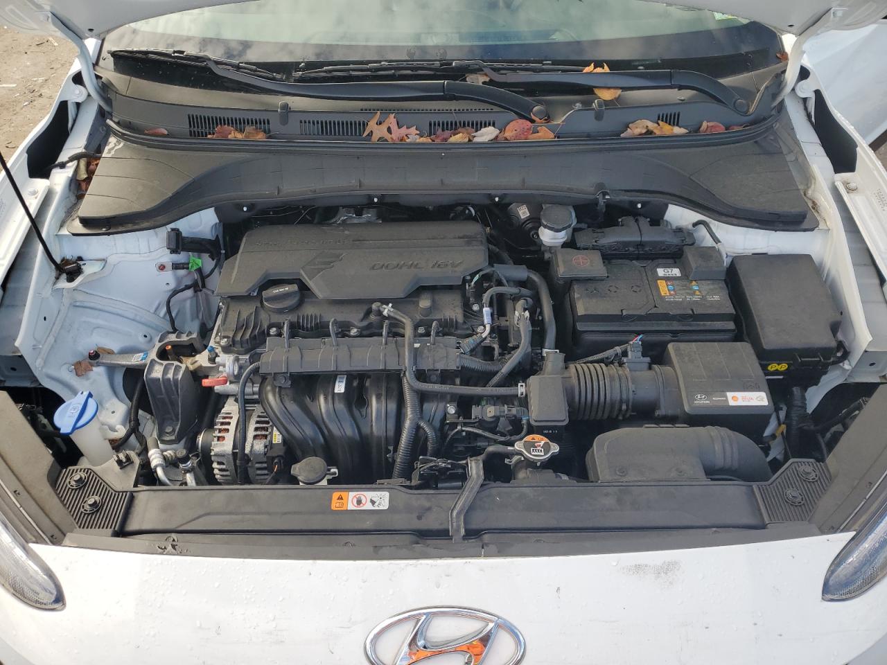 2023 Hyundai Kona VIN KM8K32AB2PU050182 Copart auction photo, rear end / front end damage thumbnail 12