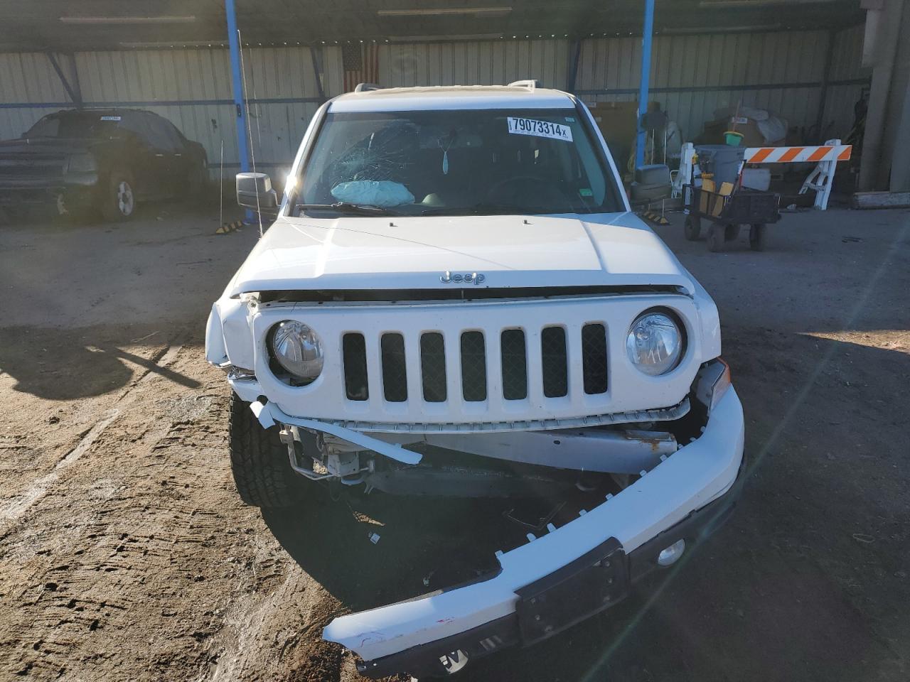 2014 Jeep Liberty (Patriot) VIN 1C4NJPFA2ED859411 Copart auction photo, front end / side damage thumbnail 5