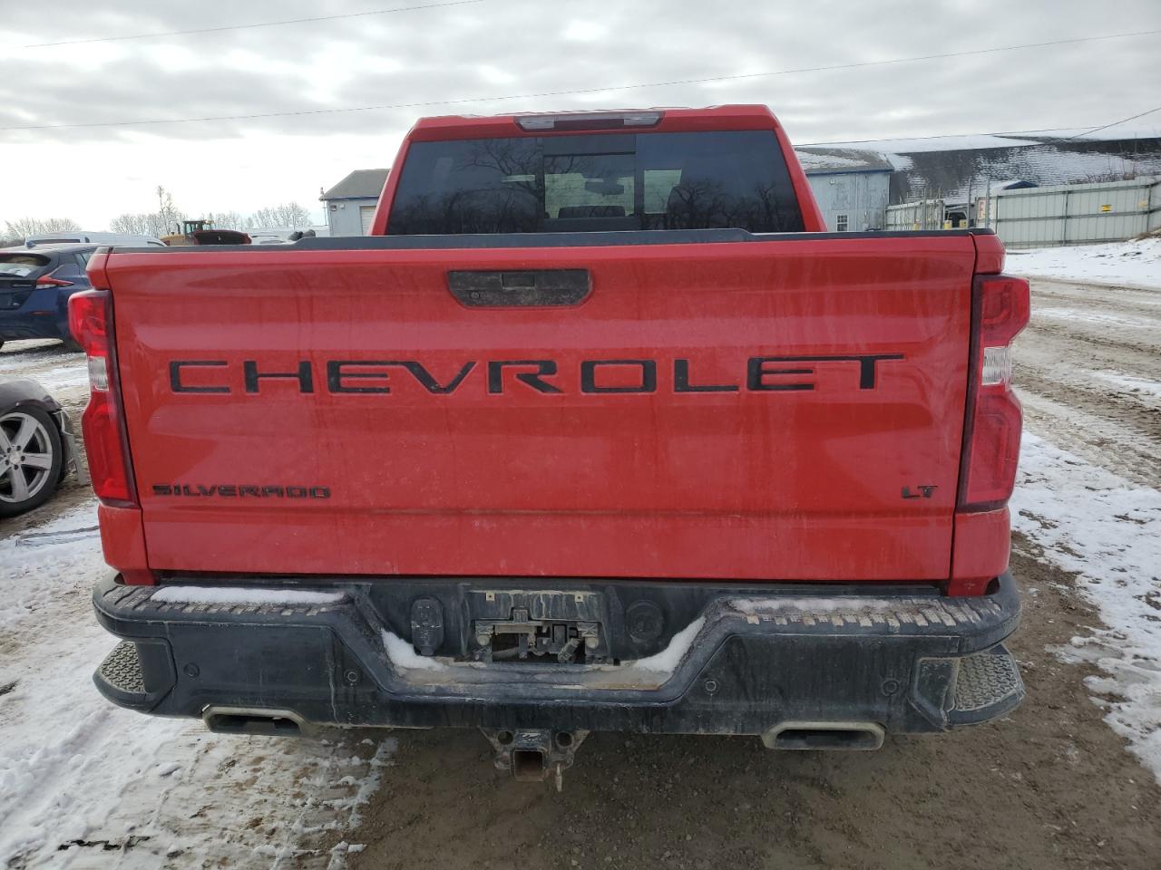 2021 Chevrolet Silverado VIN 1GCPYFED7MZ236197 Copart auction photo, front end damage thumbnail 6