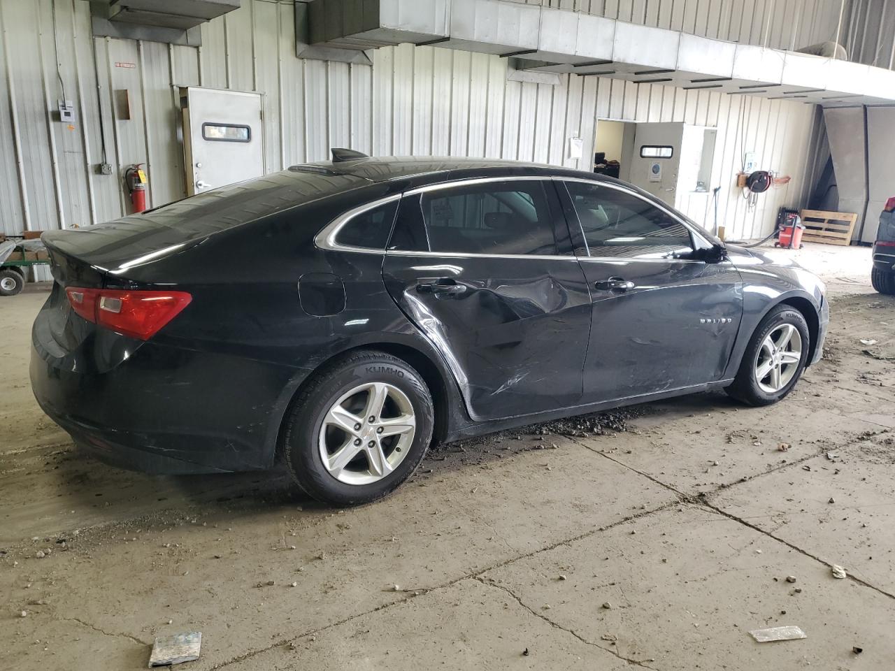 2021 Chevrolet Malibu VIN 1G1ZB5ST0MF050186 Copart auction photo, side damage thumbnail 3
