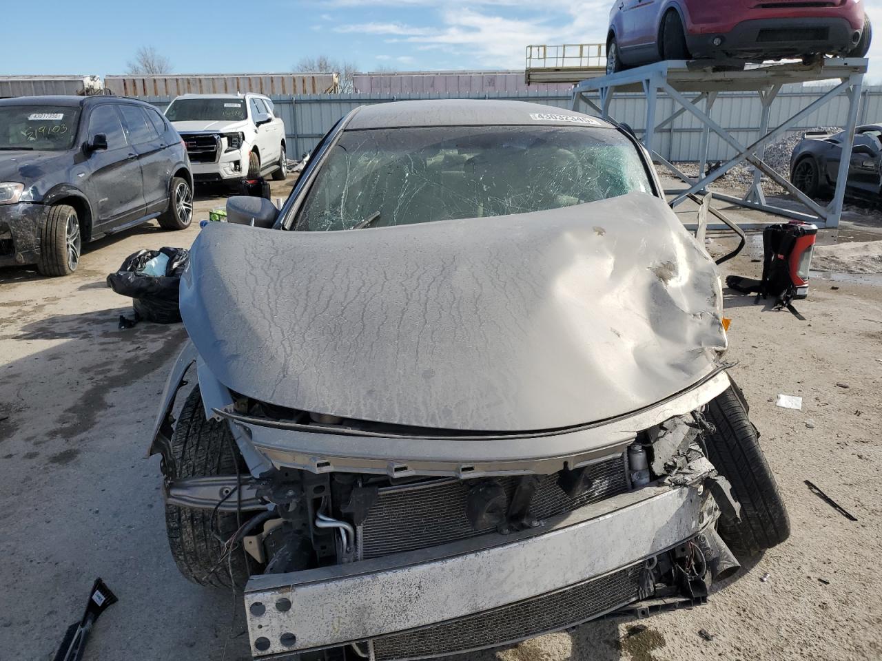 2015 Nissan Altima VIN 1N4AL3AP0FN314080 Copart auction photo, front end / side damage thumbnail 5