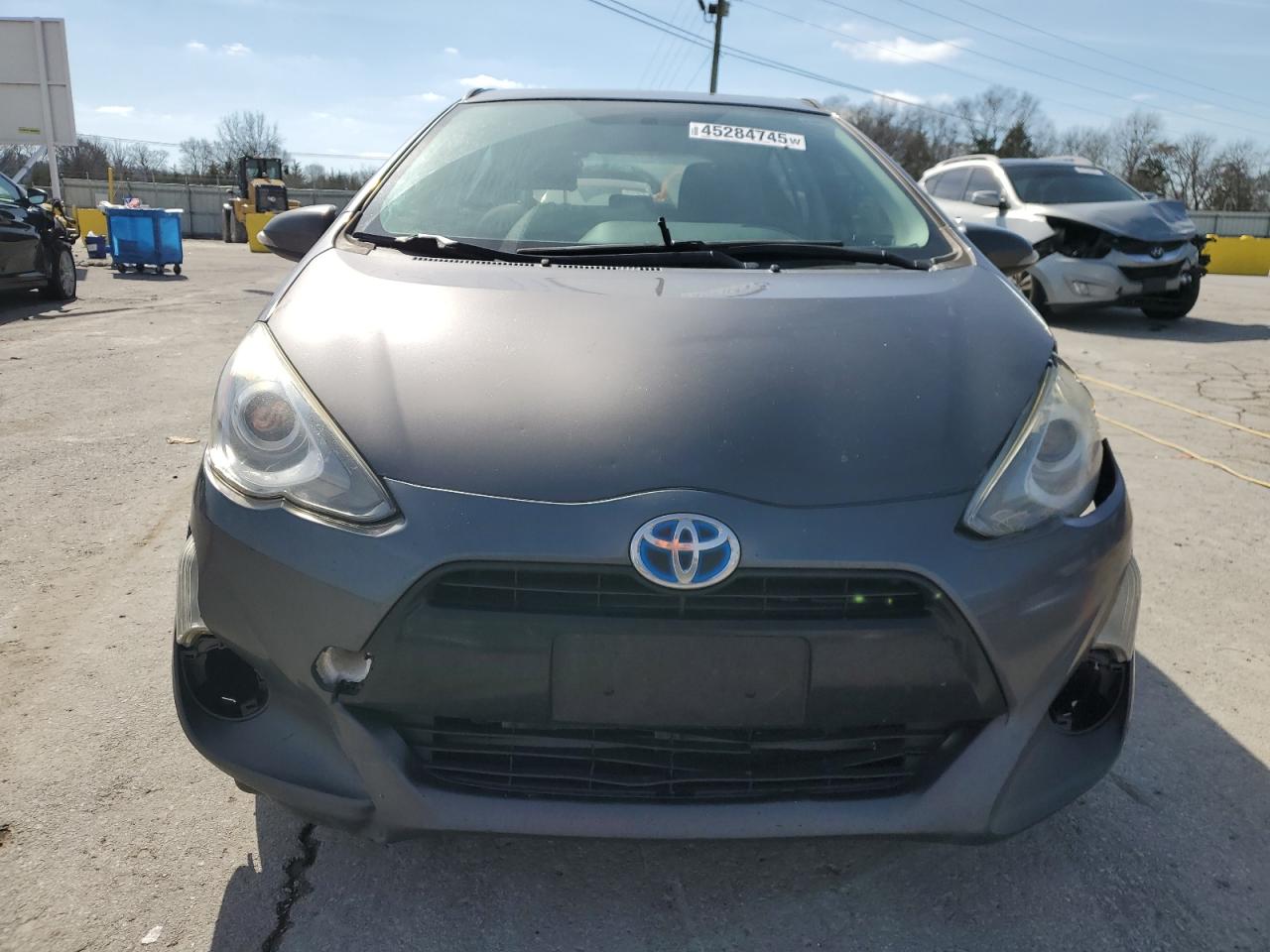 2015 Toyota Prius VIN JTDKDTB38F1086327 Copart auction photo, front end / rear end damage thumbnail 5