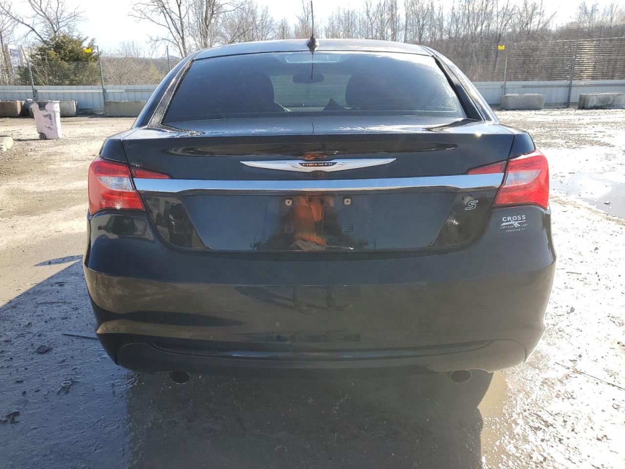 2012 Chrysler 200 VIN 1C3CCBHG6CN150143 Copart auction photo, vandalism damage thumbnail 6