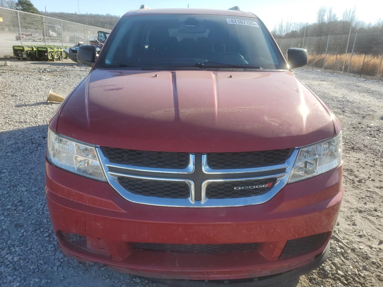 2018 Dodge Journey VIN 3C4PDCAB1JT439488 Copart auction photo, front end / undercarriage damage thumbnail 5