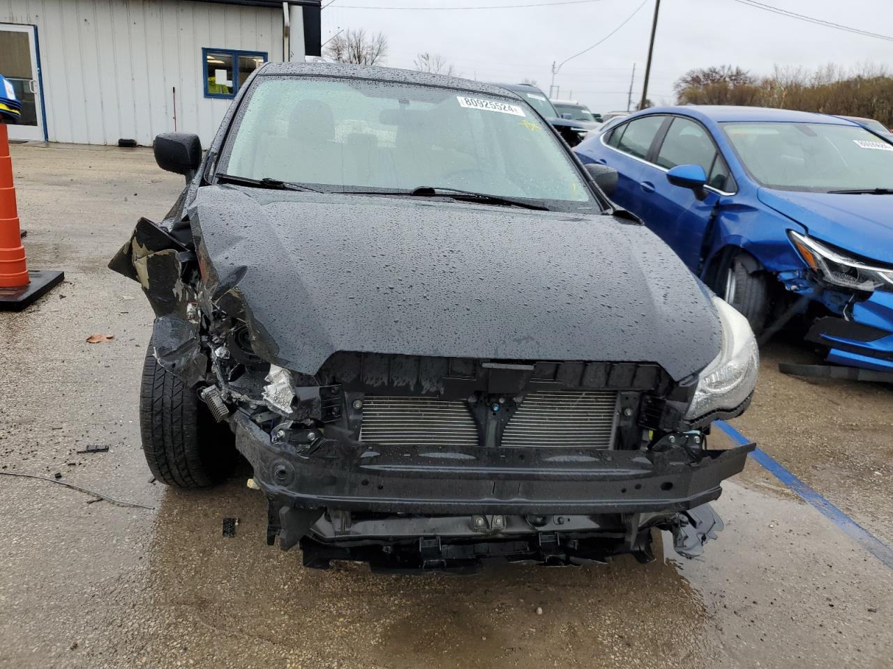 2012 Subaru Impreza VIN JF1GJAA62CH016863 Copart auction photo, front end / undercarriage damage thumbnail 5