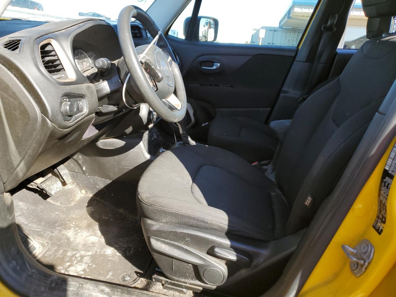 2017 Jeep Renegade VIN ZACCJAAB9HPF38248 Copart auction photo, front end / all over damage thumbnail 7
