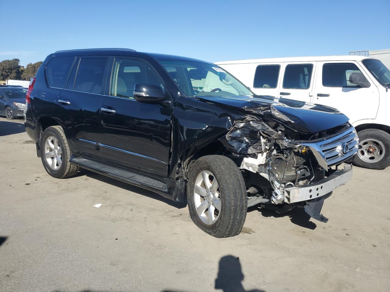 2013 Lexus GX VIN JTJBM7FX2D5057008 Copart auction photo, front end damage thumbnail 4