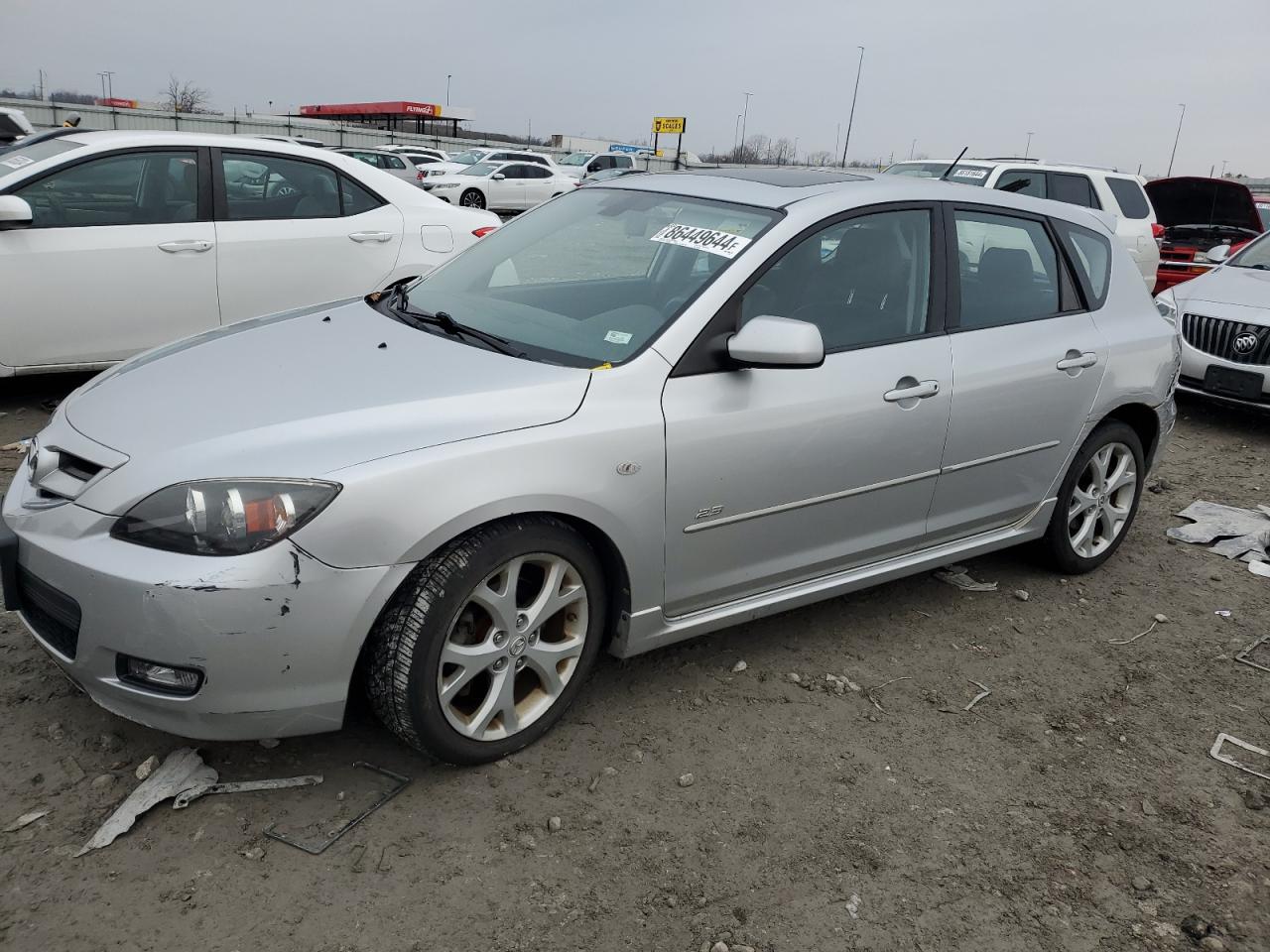 2008 Mazda 3 VIN JM1BK343581136185