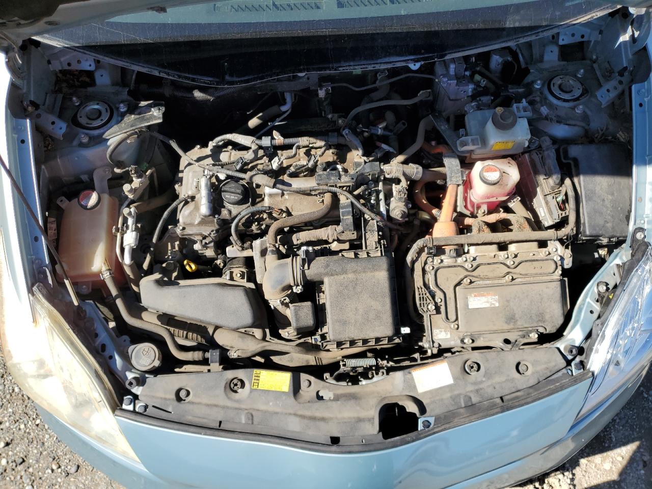 2015 Toyota Prius VIN JTDKN3DU2F1940893 Copart auction photo, water/flood / undercarriage damage thumbnail 11