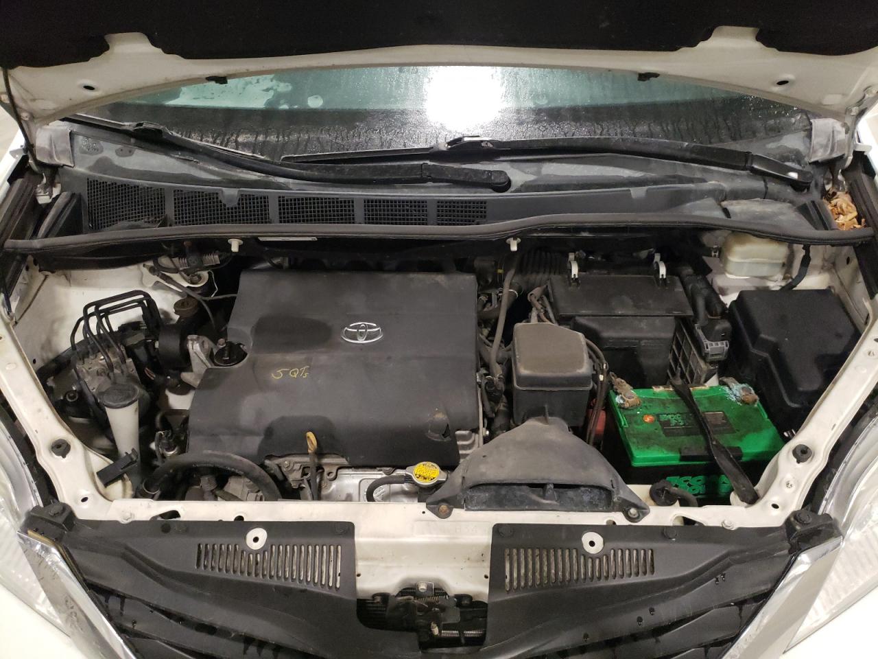 2015 Toyota Sienna VIN 5TDYK3DC9FS632231 Copart auction photo, front end / side damage thumbnail 13