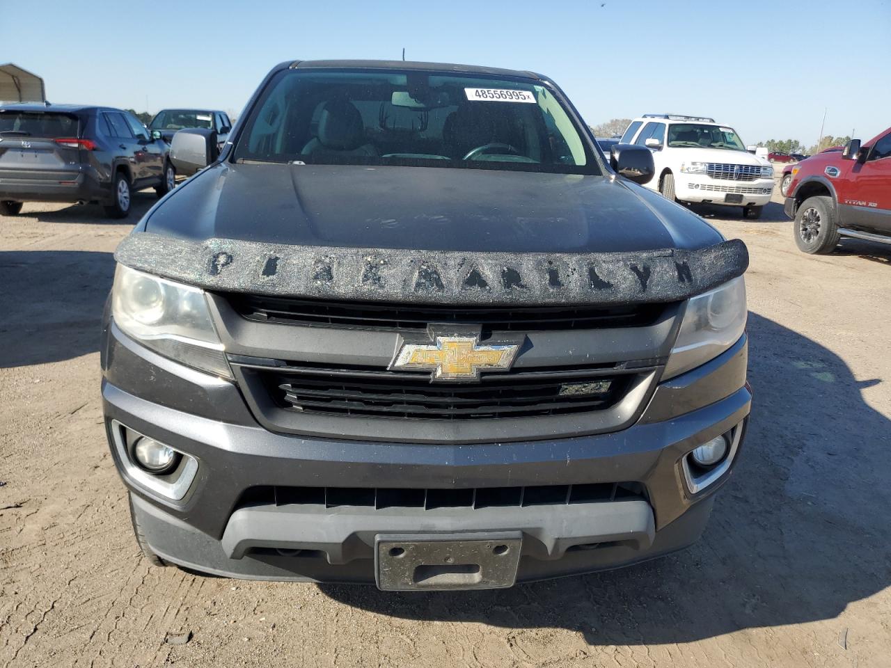 2015 Chevrolet Colorado VIN 1GCGTCE31F1100170 Copart auction photo, rear end damage thumbnail 5