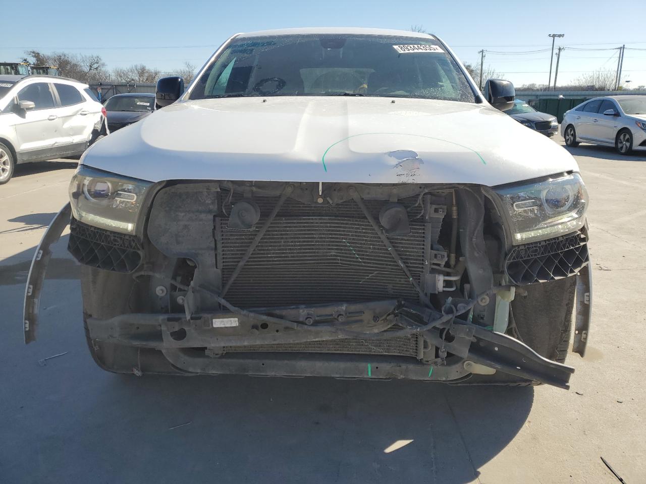 2017 Dodge Durango VIN 1C4RDHAG9HC960479 Copart auction photo, front end damage thumbnail 5
