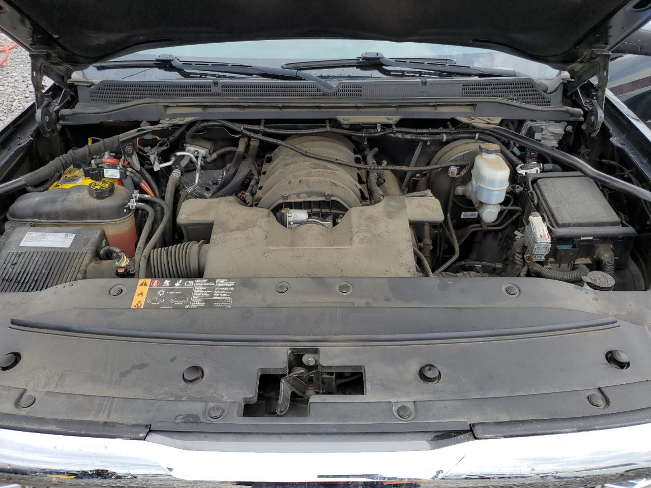 2018 GMC Sierra VIN 3GTU2NECXJG501308 Copart auction photo, front end / side damage thumbnail 11