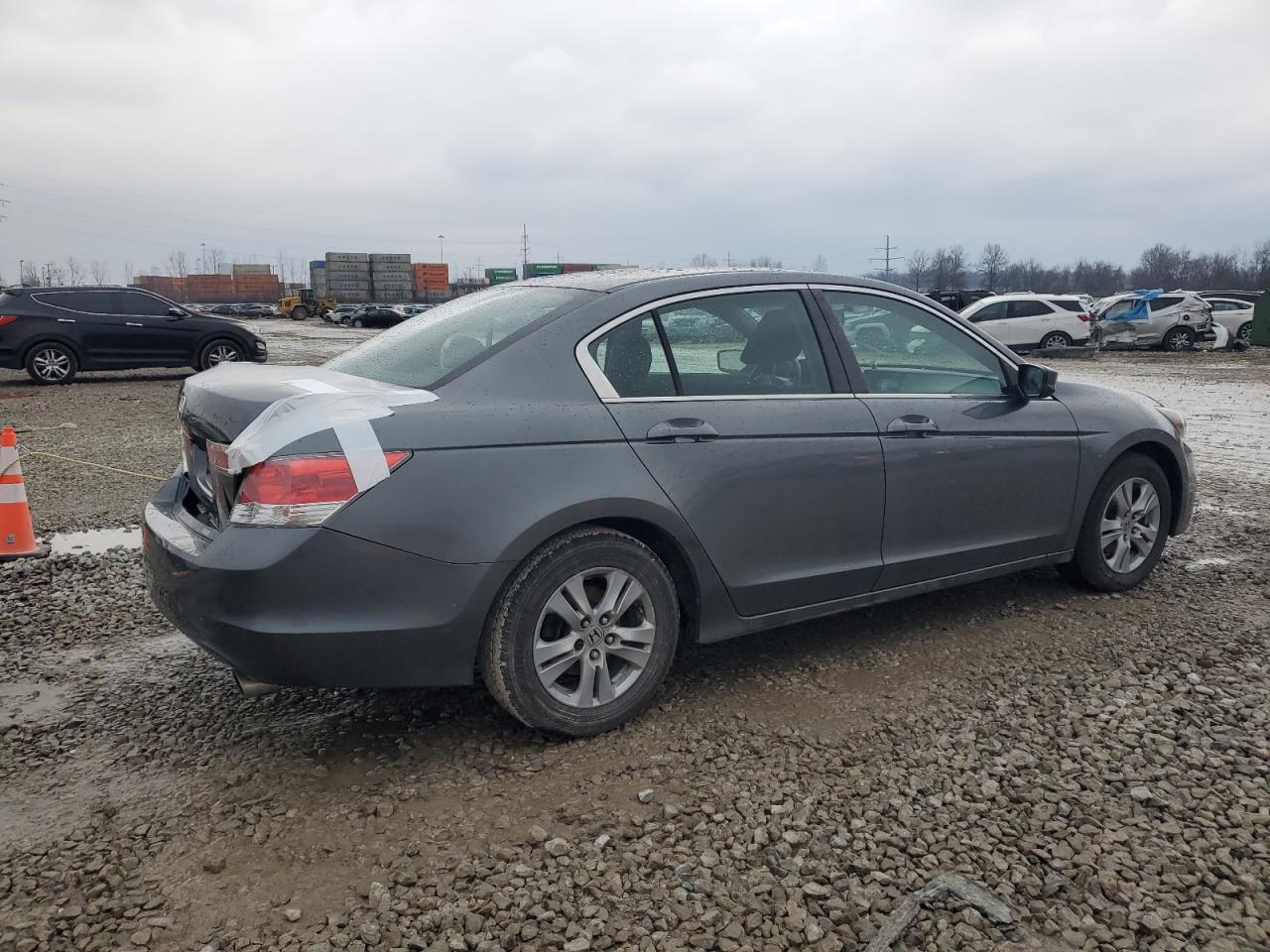 2011 Honda Accord VIN 1HGCP2F40BA017197 Copart auction photo, rear end damage thumbnail 3