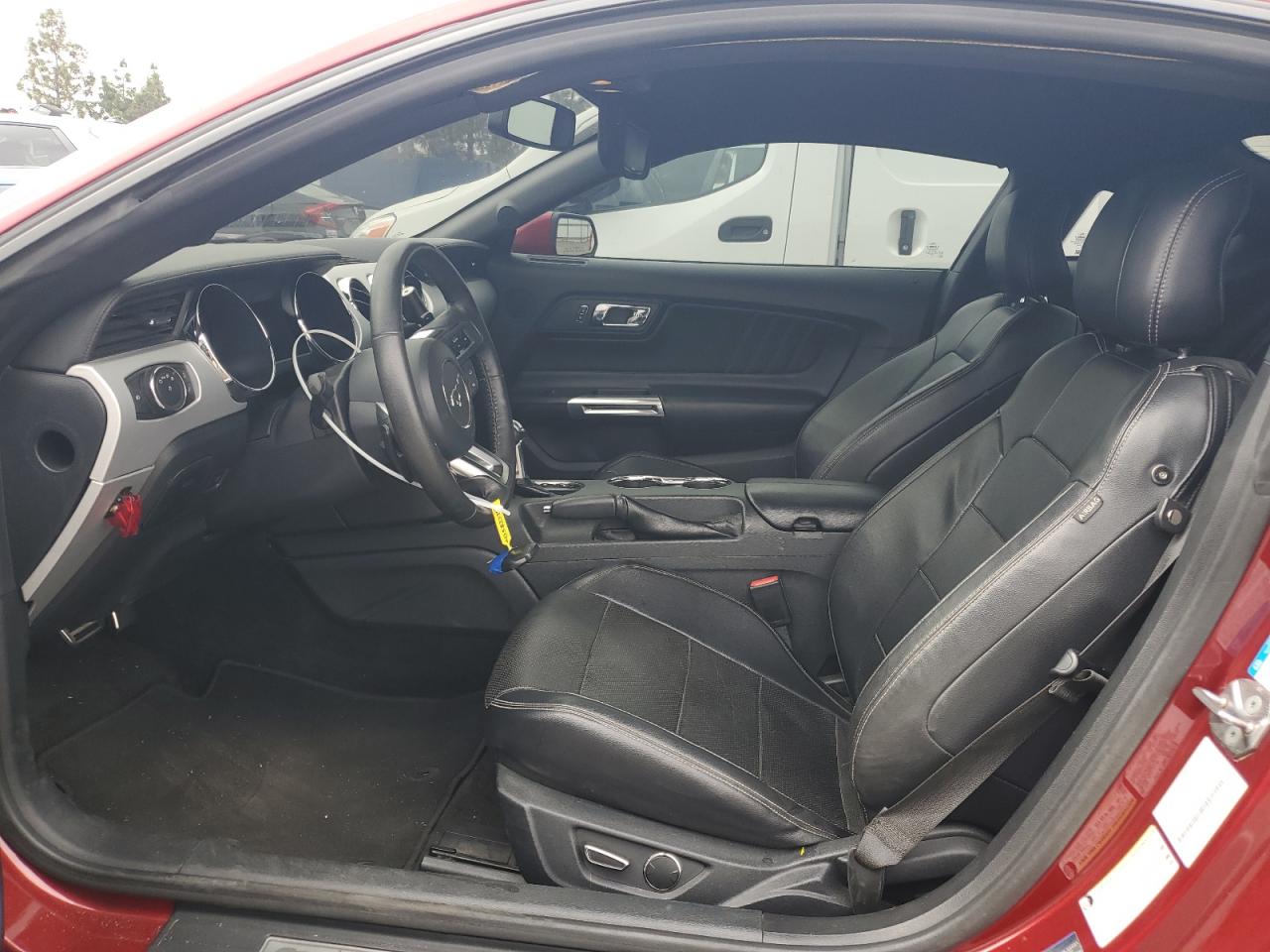 2015 Ford Mustang VIN 1FA6P8TH0F5339400 Copart auction photo, front end / side damage thumbnail 7