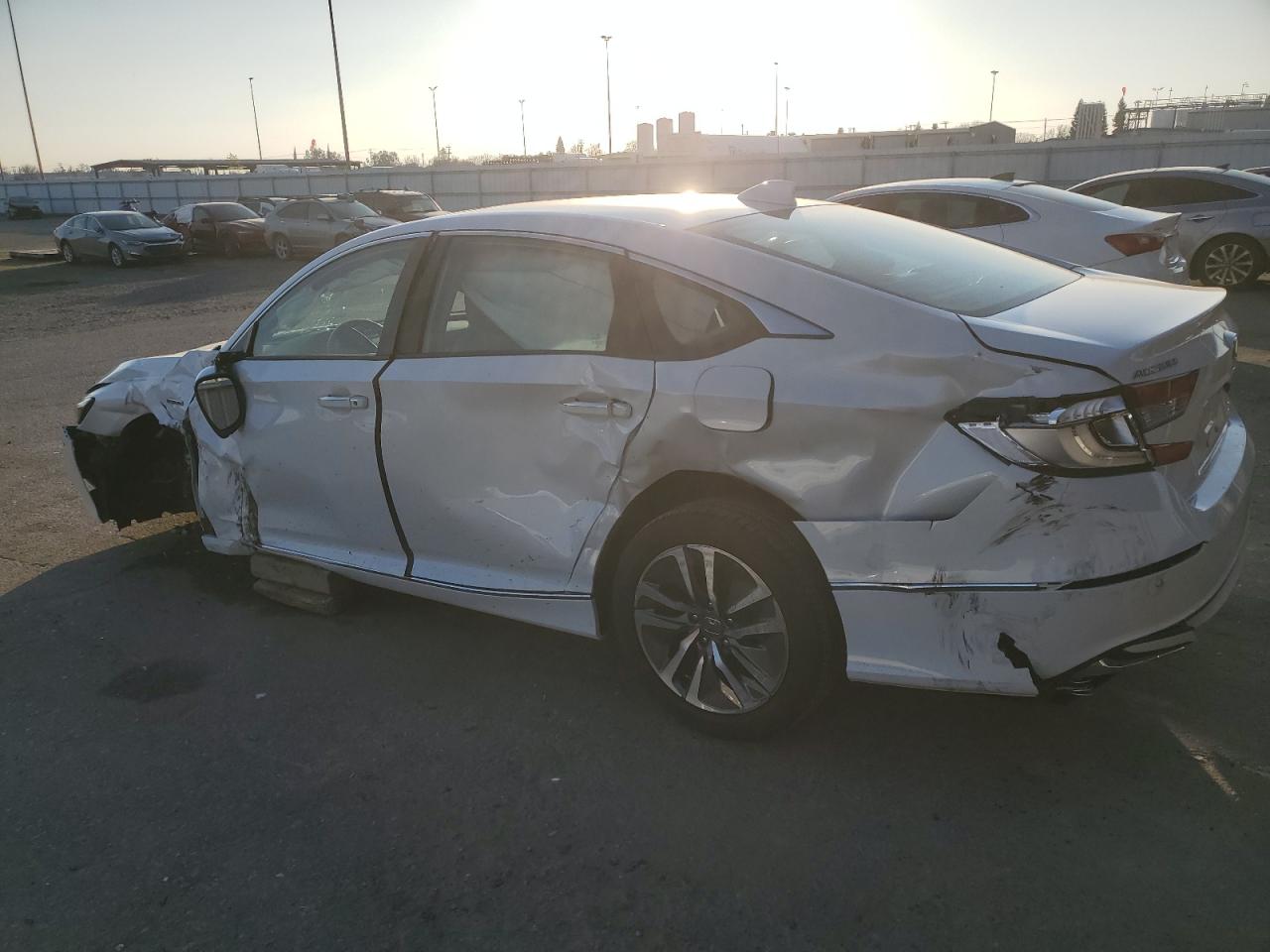 2019 Honda Accord VIN 1HGCV3F95KA018496 Copart auction photo, all over damage thumbnail 2