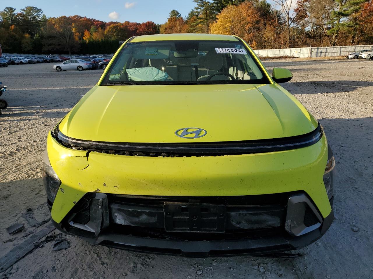 2024 Hyundai Kona VIN KM8HACAB7RU083266 Copart auction photo, all over damage thumbnail 5
