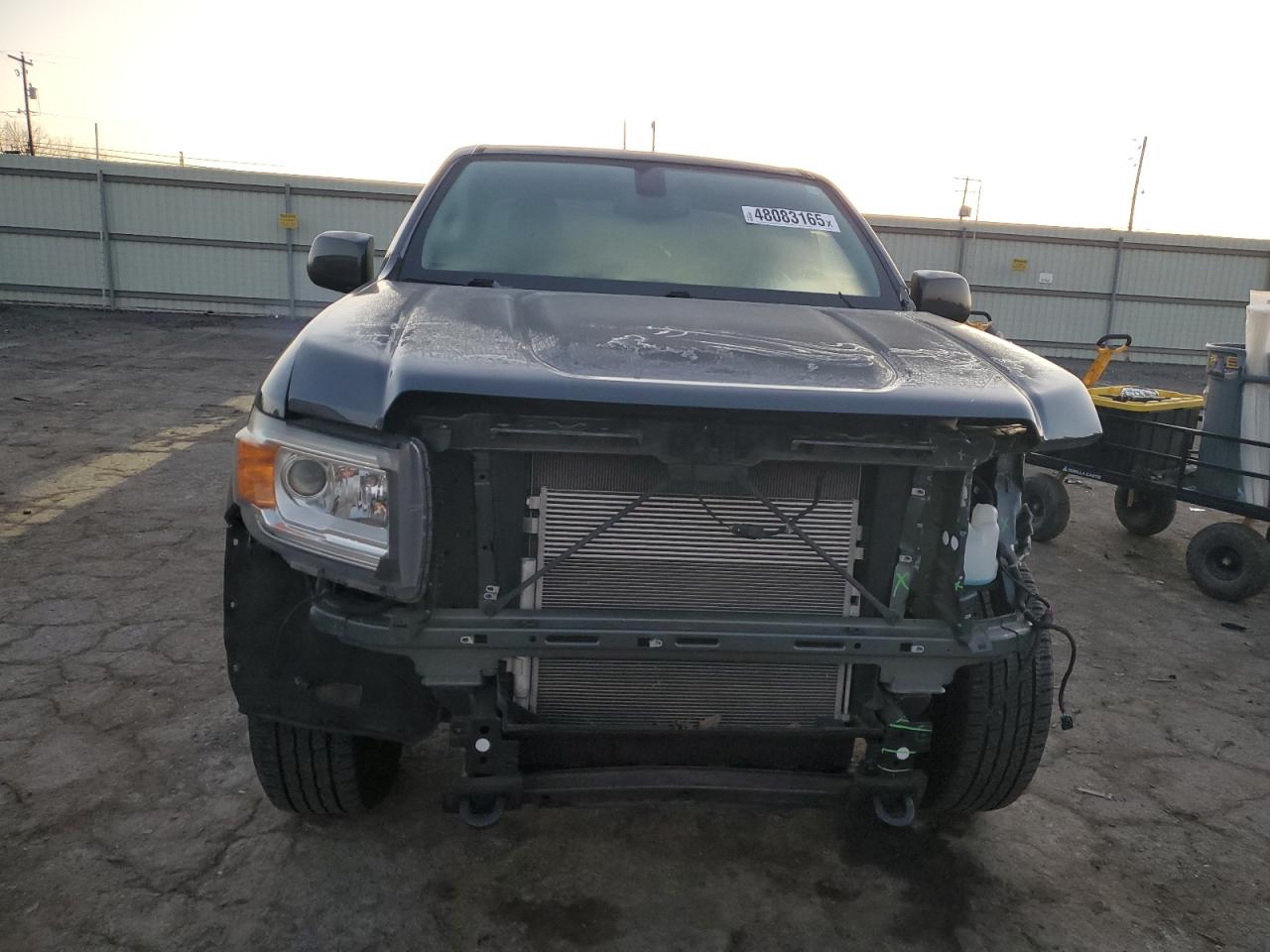 2015 GMC Canyon VIN 1GTH5BE35F1194899 Copart auction photo, front end damage thumbnail 5