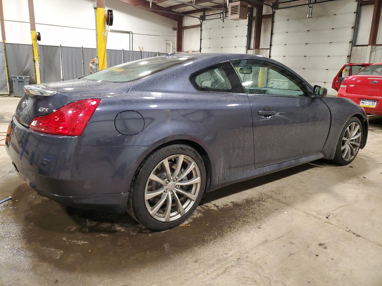 2008 Infiniti G VIN JNKCV64E58M122671 Copart auction photo, front end / side damage thumbnail 3