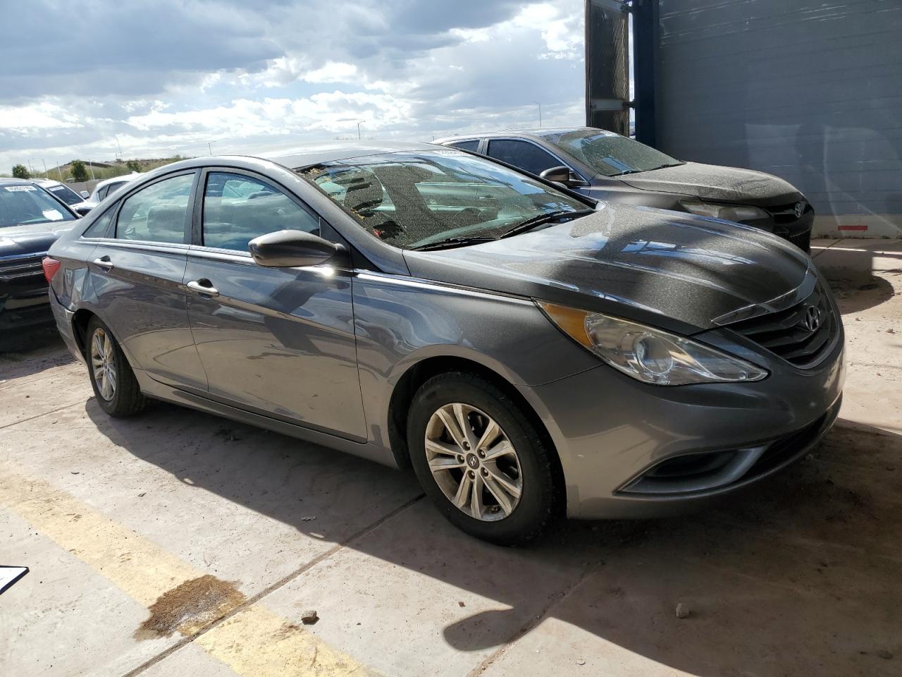 2012 Hyundai Sonata VIN 5NPEB4AC9CH371245 Copart auction photo, rear end damage thumbnail 4