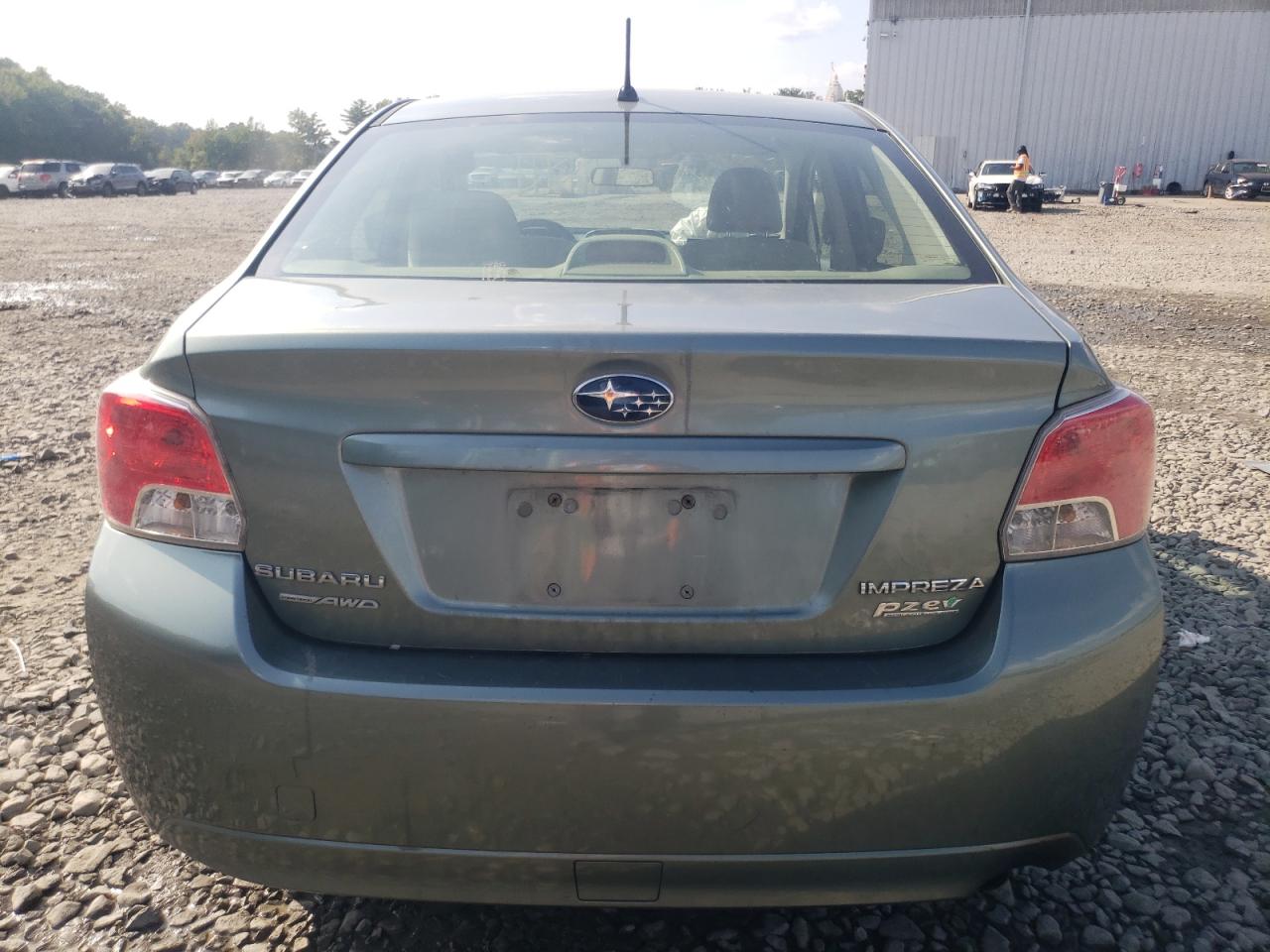 2014 Subaru Impreza VIN JF1GJAA6XEG008762 Copart auction photo, front end / rear end damage thumbnail 6