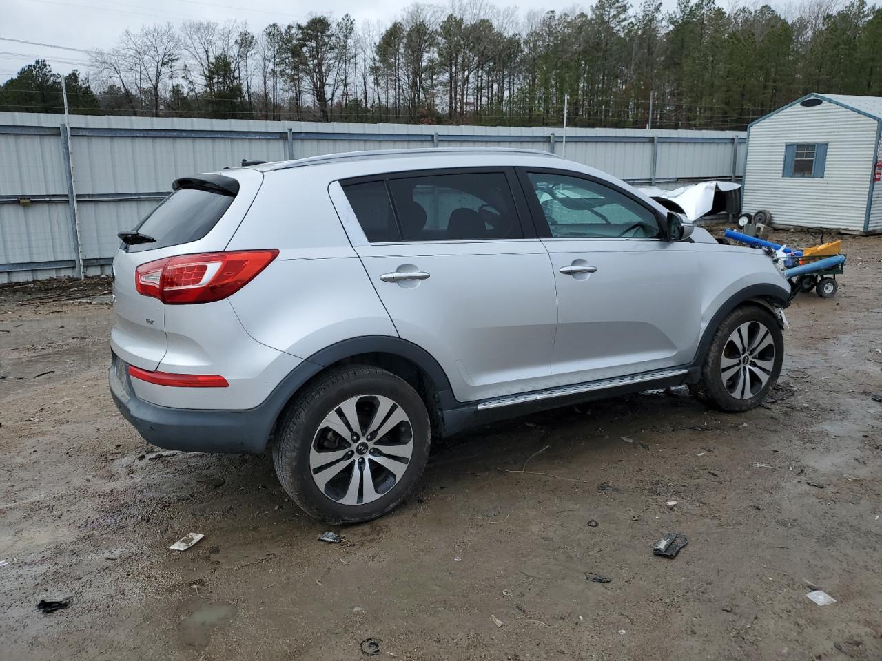 2013 KIA Sportage VIN KNDPC3A22D7422890 Copart auction photo, front end damage thumbnail 3