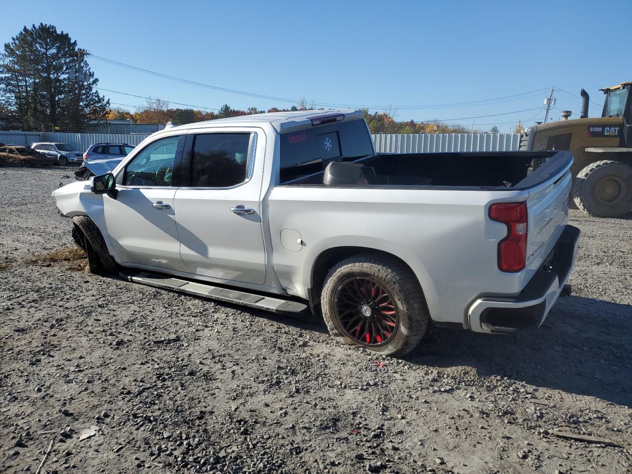 2020 Chevrolet Silverado VIN 3GCUYHED7LG377090 Copart auction photo, front end / all over damage thumbnail 2