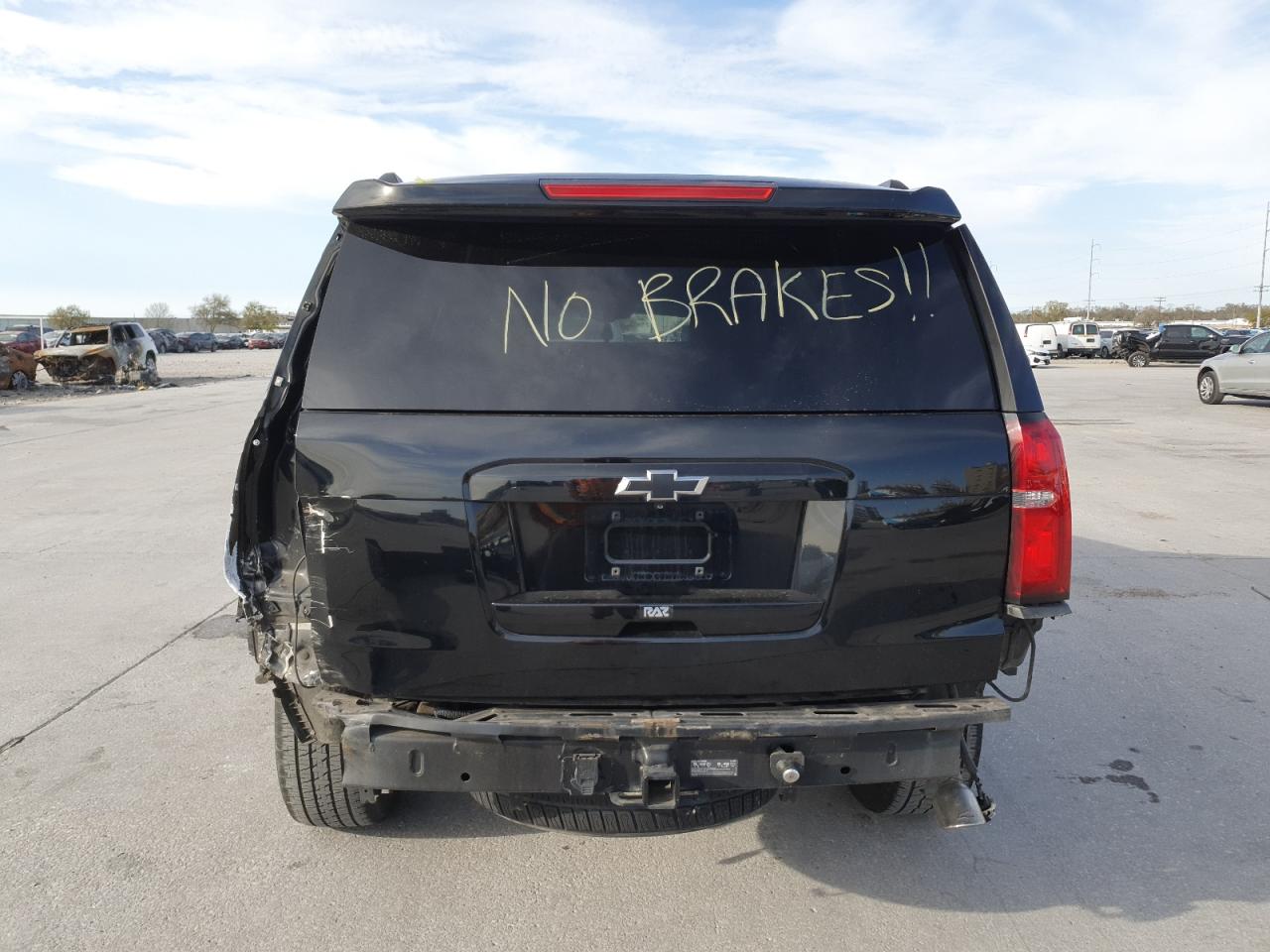 2015 Chevrolet Tahoe VIN 1GNSCBKC5FR743106 Copart auction photo, rear end damage thumbnail 6