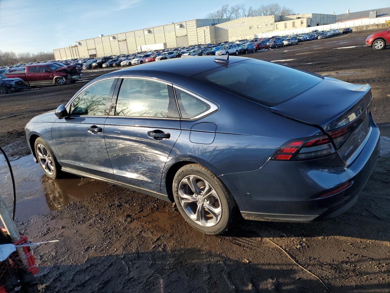 2024 Honda Accord VIN 1HGCY1F31RA017315 Copart auction photo, rear end damage thumbnail 2