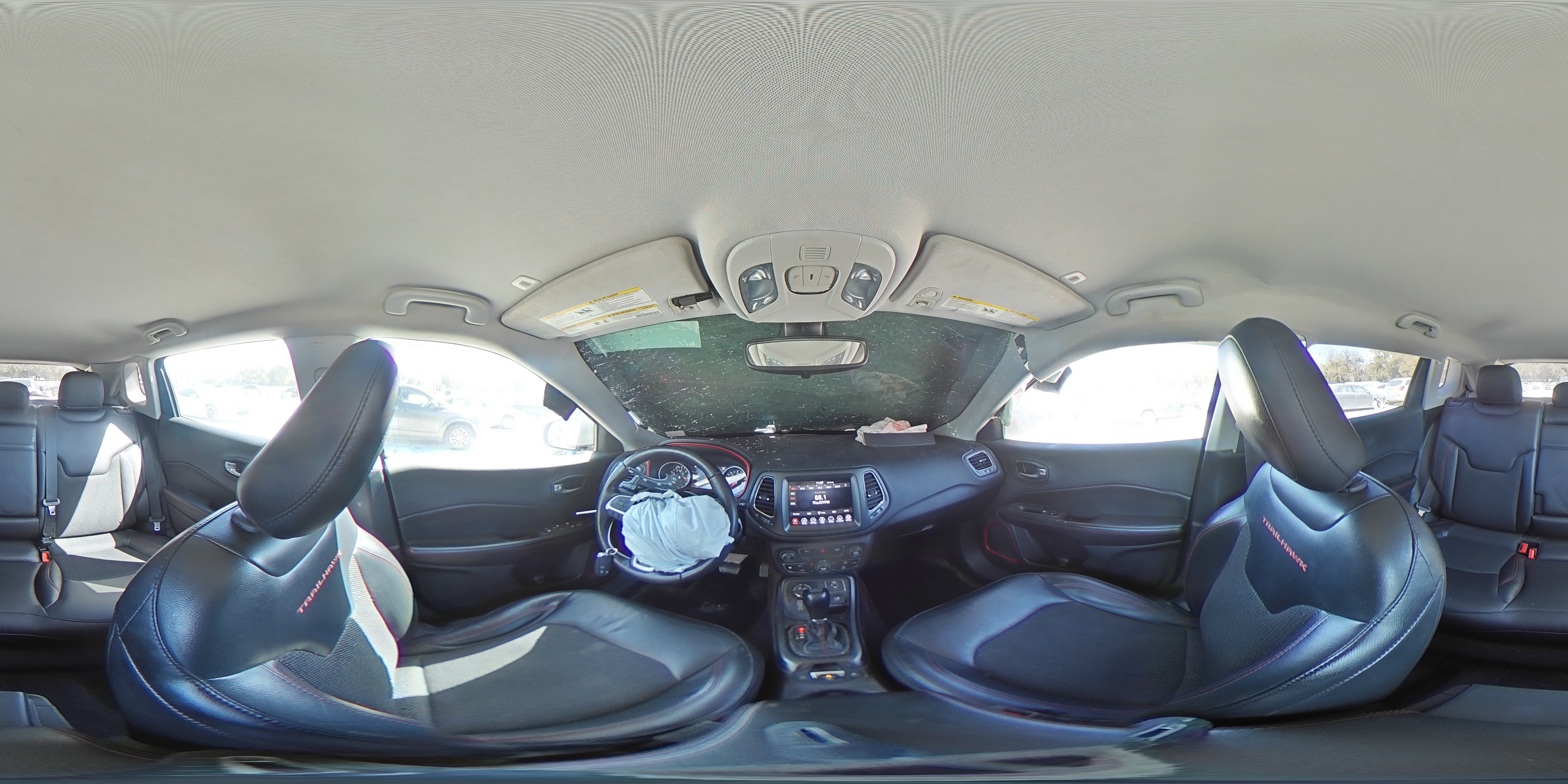 2019 Jeep Compass VIN 3C4NJDDBXKT629955 Copart auction photo, front end / minor dent/scratches damage thumbnail 14