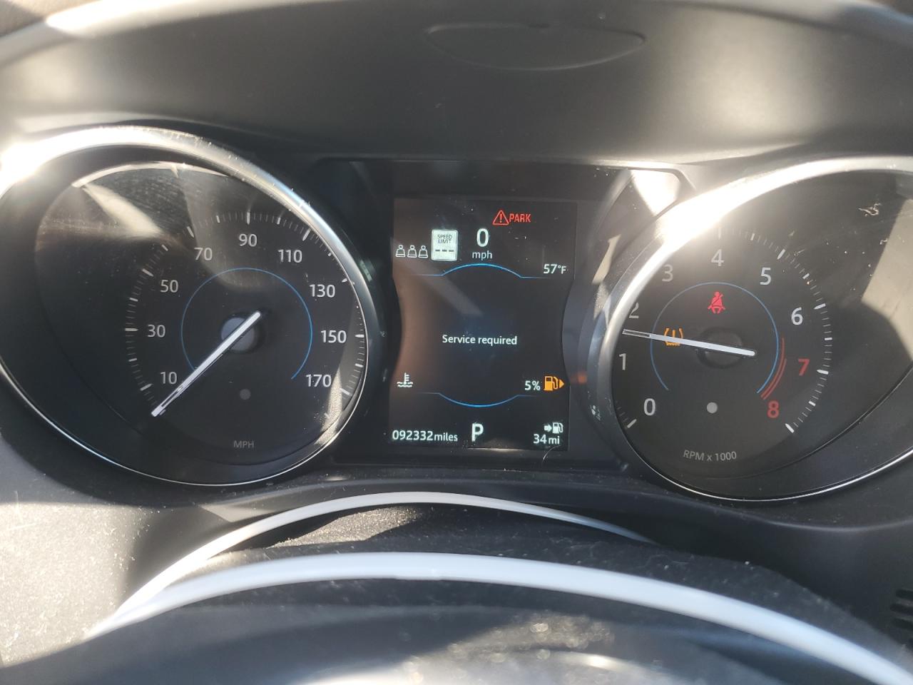 2019 Jaguar F-Pace VIN SADCK2GX1KA392655 Copart auction photo, undercarriage damage thumbnail 9