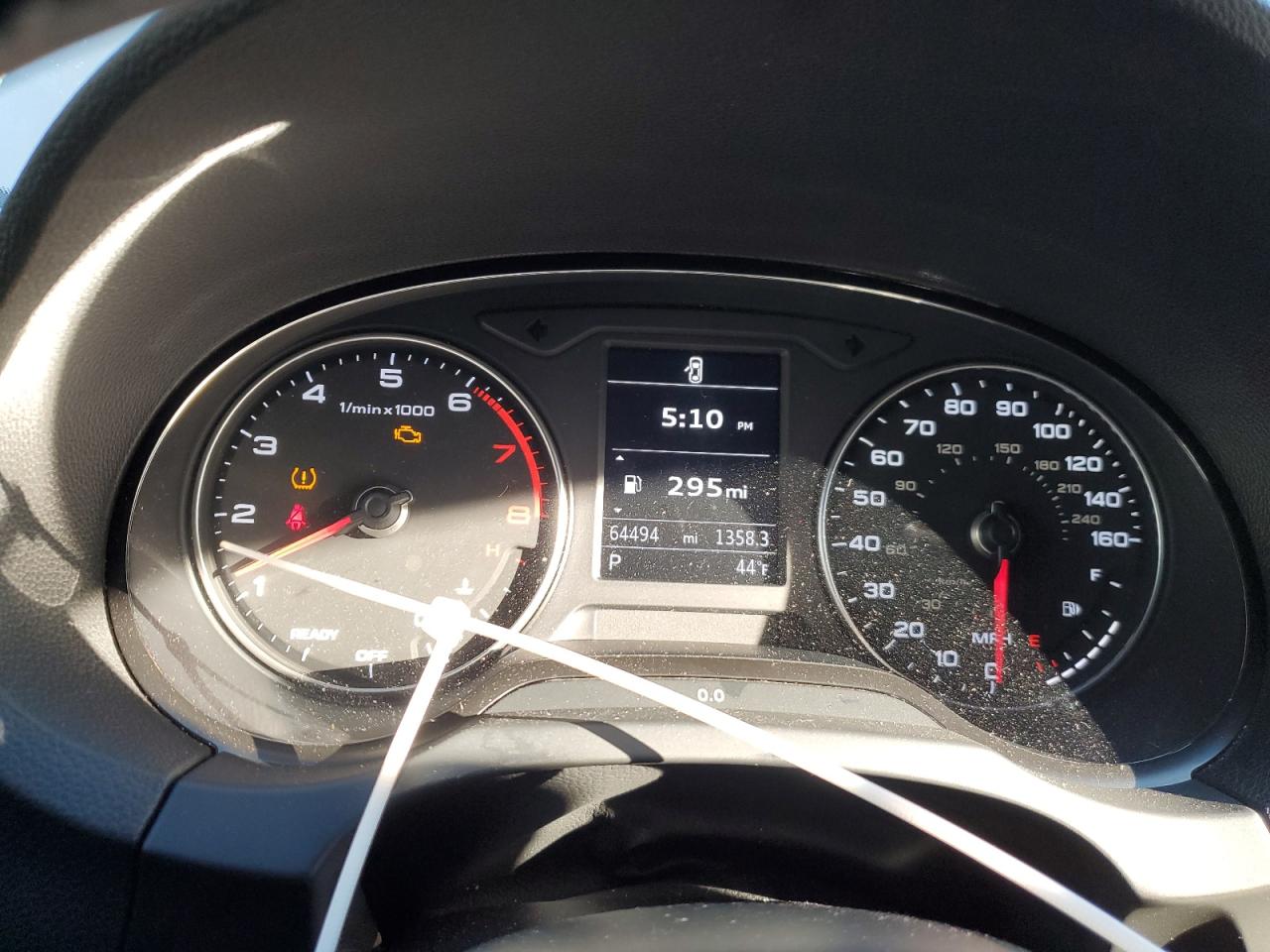 2017 Audi A3 VIN WAUAUGFF1H1060885 Copart auction photo, side / front end damage thumbnail 9