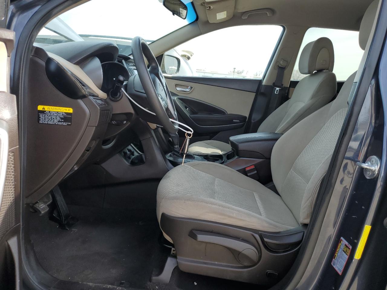 2018 Hyundai Santa Fe VIN 5NMZT3LB0JH097778 Copart auction photo, front end / rear end damage thumbnail 7