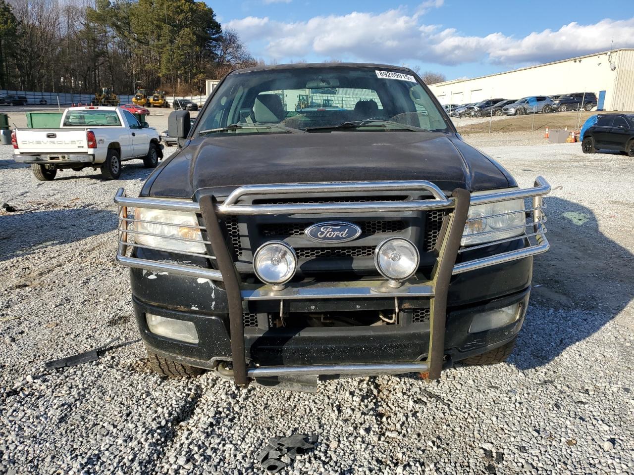 2005 Ford F-150 VIN 1FTRX14WX5NA53841 Copart auction photo, rear end / side damage thumbnail 5