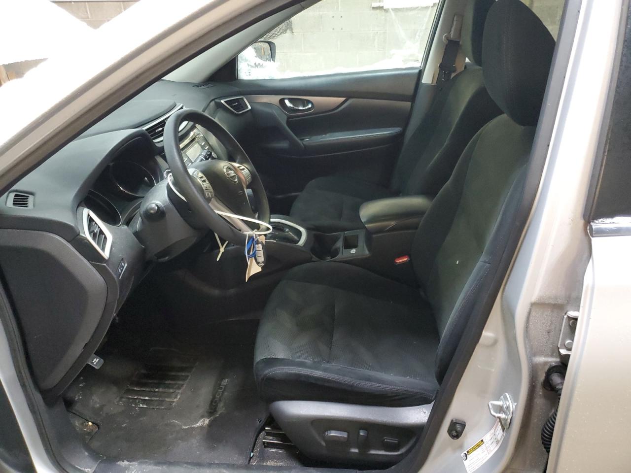 2016 Nissan Rogue VIN 5N1AT2MM5GC774303 Copart auction photo, front end / side damage thumbnail 7
