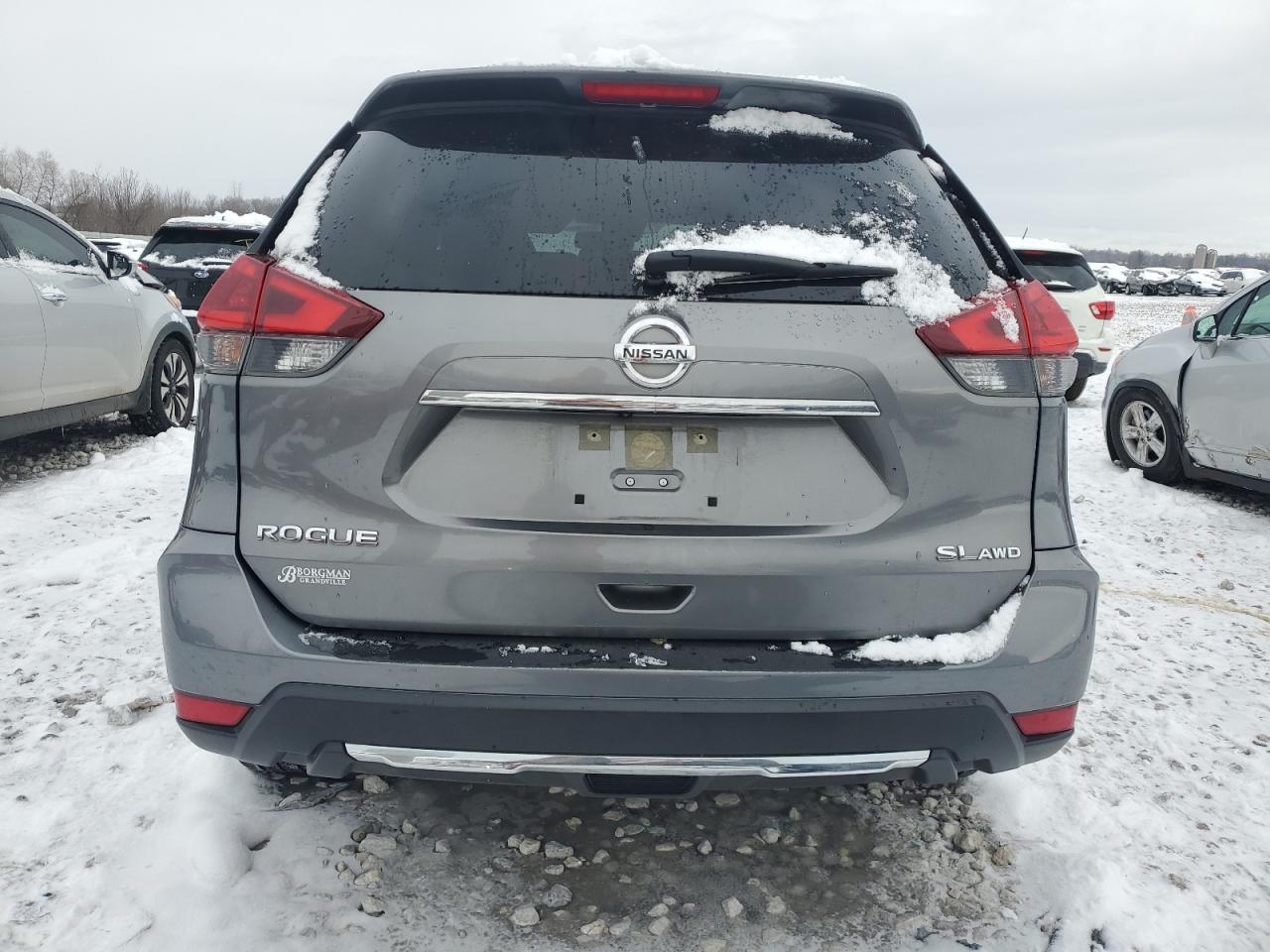 2018 Nissan Rogue VIN JN8AT2MV8JW319016 Copart auction photo, front end damage thumbnail 6