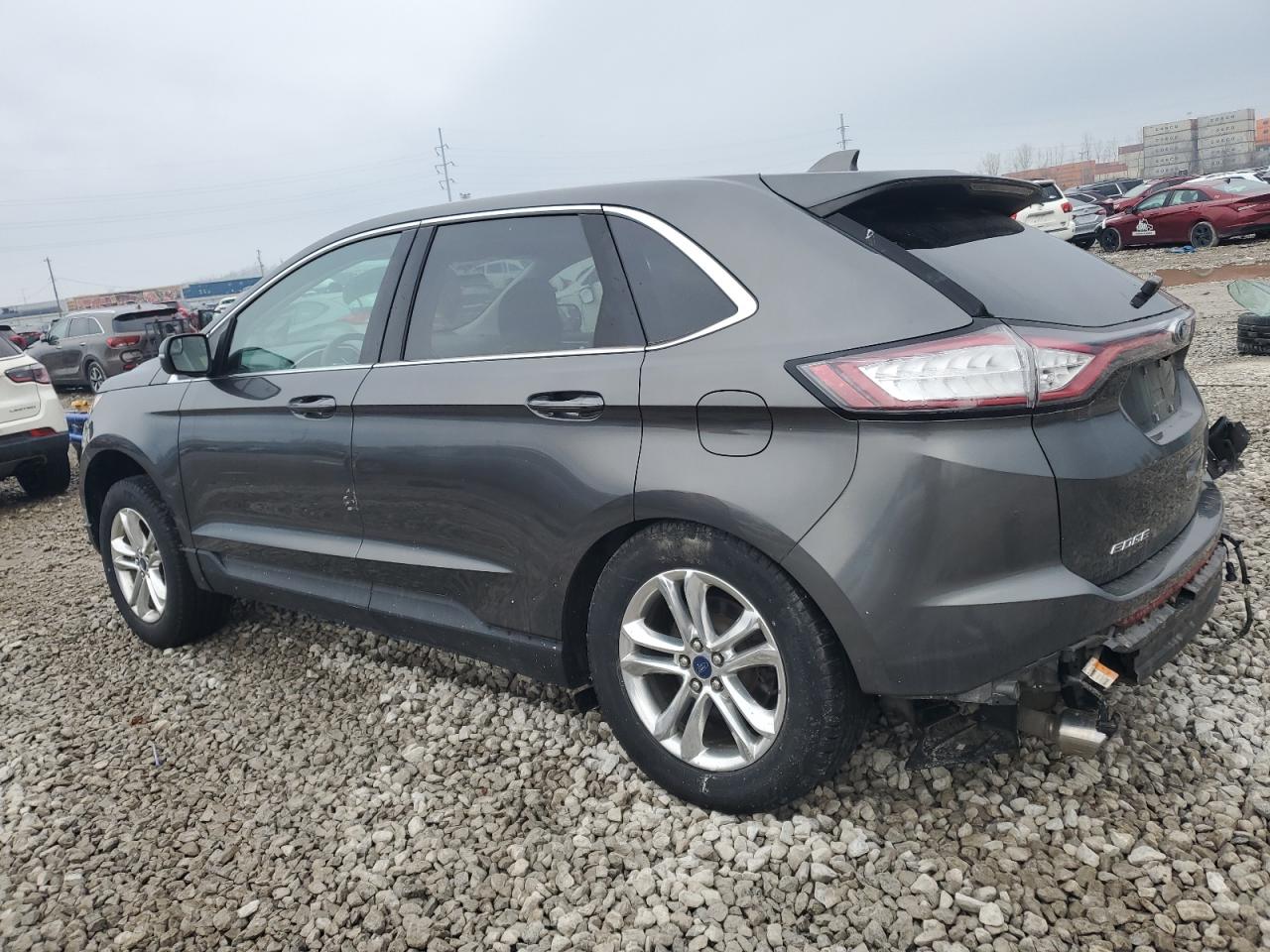 2018 Ford Edge VIN 2FMPK3J95JBC36372 Copart auction photo, rear end damage thumbnail 2