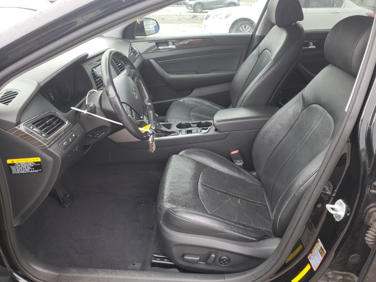 2015 Hyundai Sonata VIN 5NPE34AF4FH078705 Copart auction photo, front end damage thumbnail 7