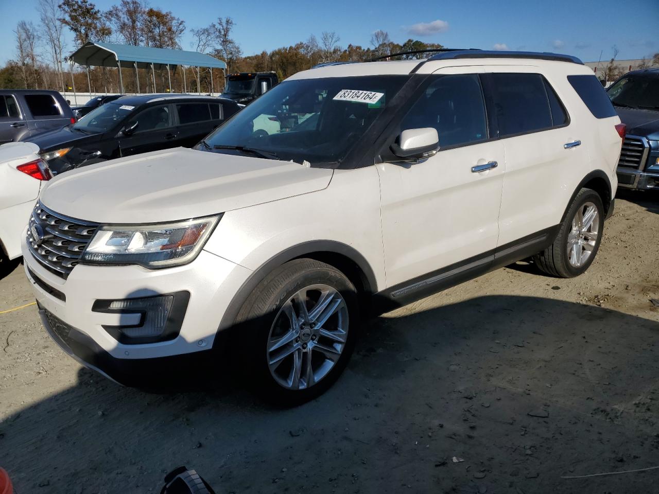 2016 Ford Explorer VIN 1FM5K7FH3GGD20576
